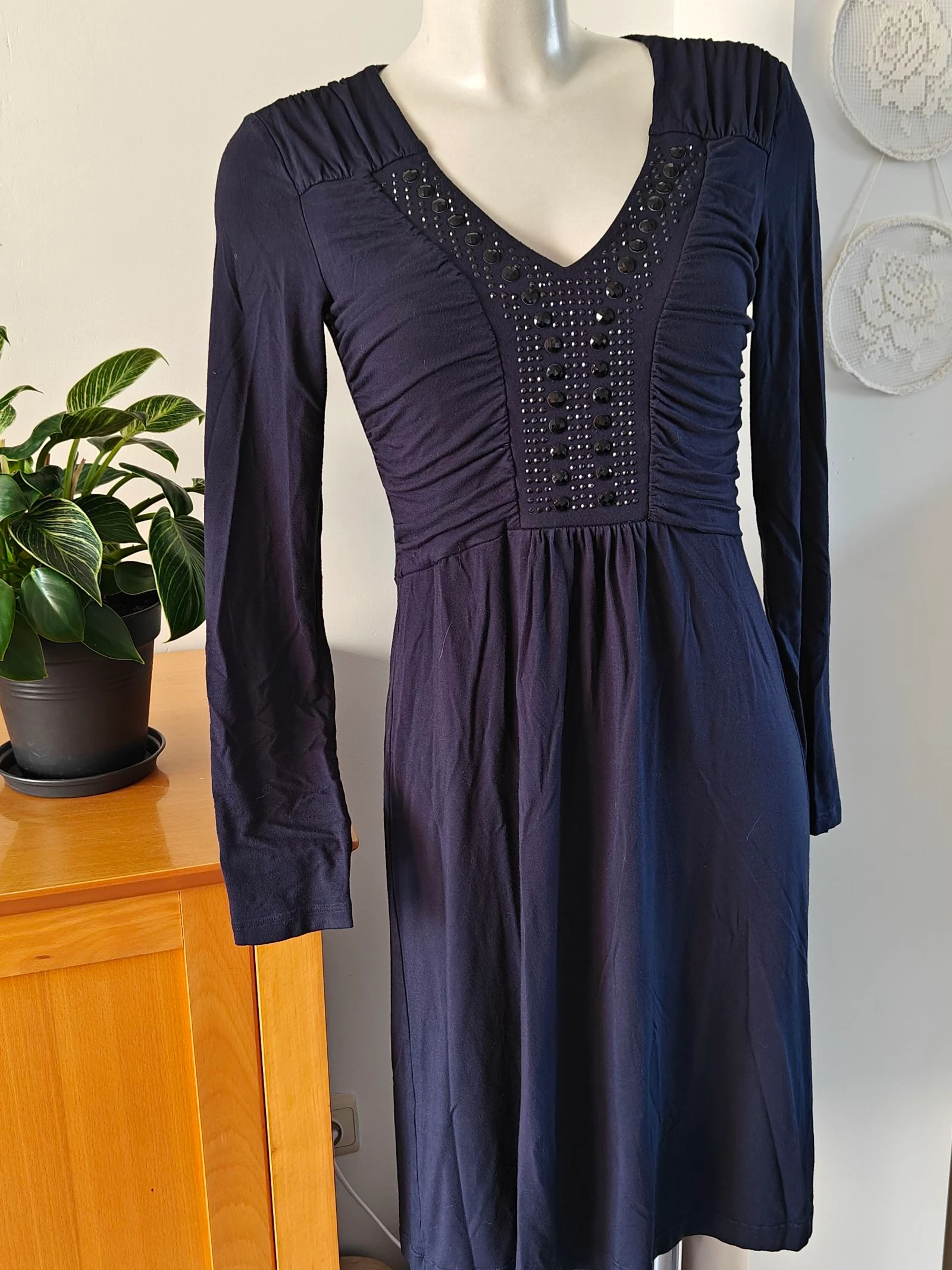 Elegante Sandro Ferrone Midi-Jurk